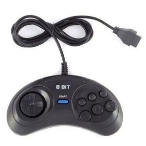 Dendy Controller (форма Sega) 9р узкий разъем