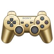 PS 3 Джойстик Беспроводной DualShock 3 Gold (China). Новый! Гарантия 30 дней!