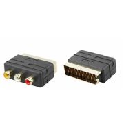 ПЕРЕХОДНИК SCART/СКАРТ Б/У ГАРАНТИЯ 14 ДНЕЙ