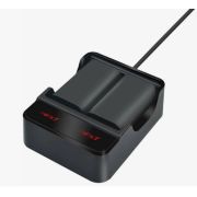 XBox Series X/S Зарядная станция для аккумуляторов геймпада+Аккумулятор (2шт)  (MIMD SND-460) Black. Новый! Гарантия 30 дней!