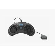 8bit Controller (форма Sega) 15р Чёрный широкий разъем. Новый! Гарантия 14 дней!